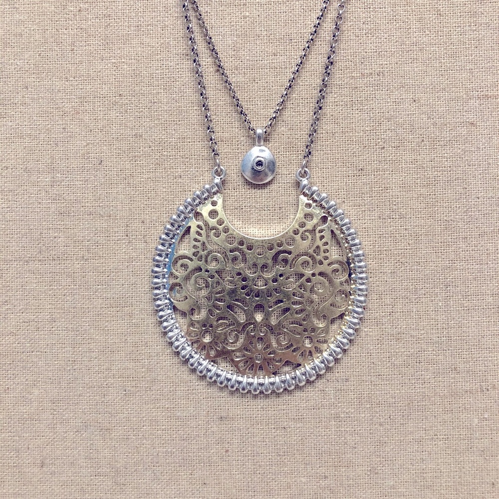 Boho long necklace